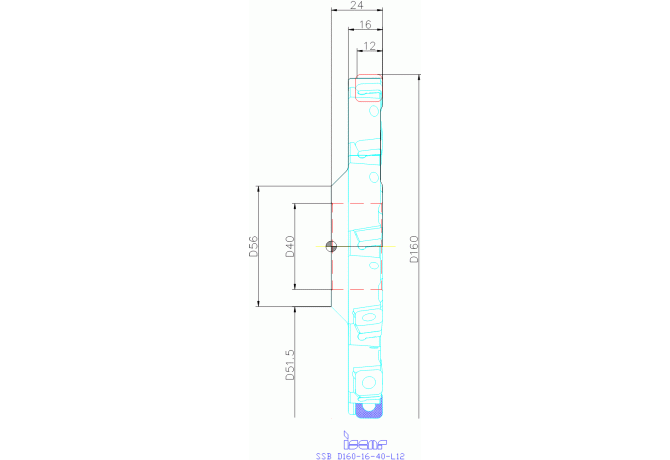 SSB D160-16-40-L12