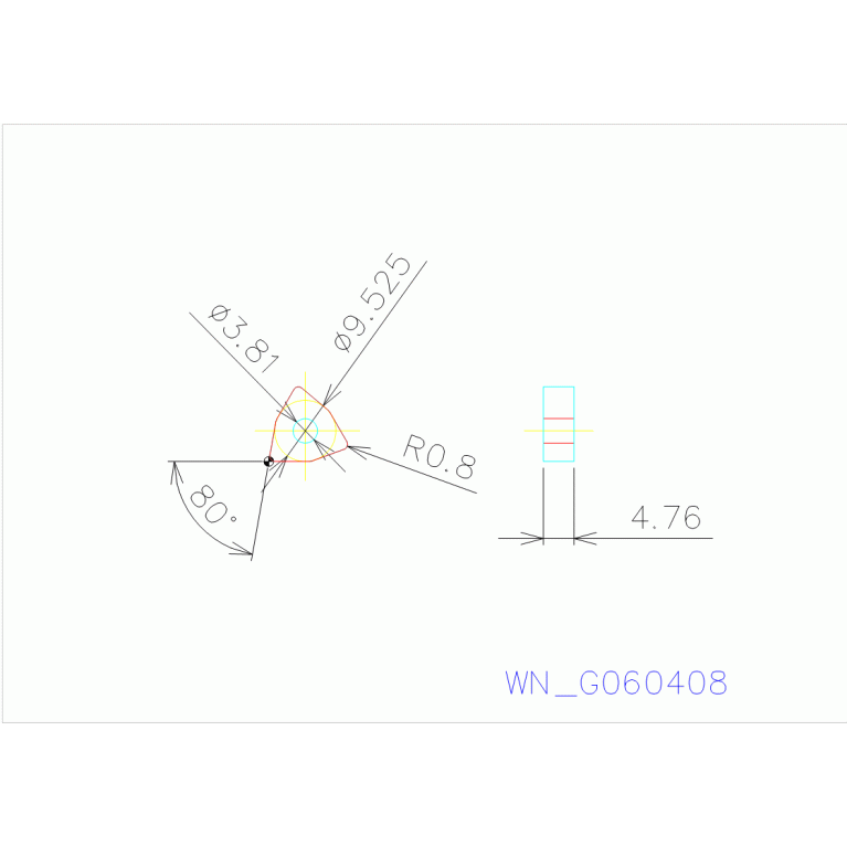 WNMG060408N-SEW AC8115P