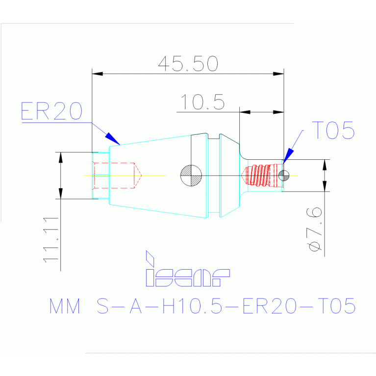MM S-A-H10.5-ER20-T05