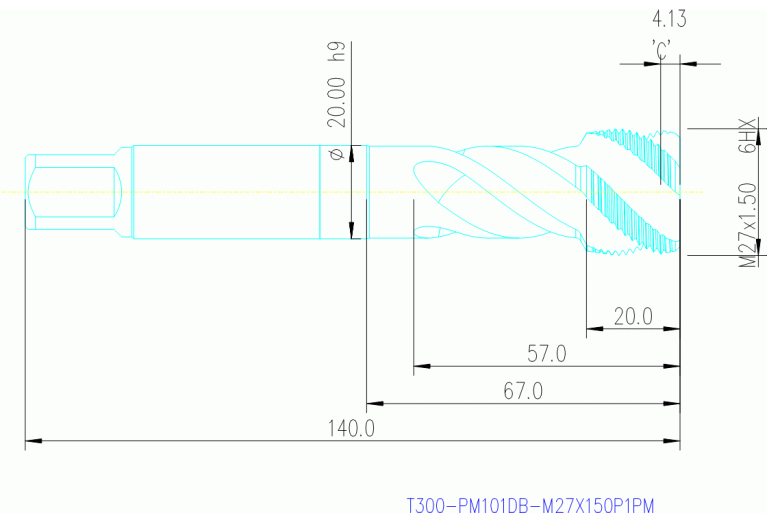 T300-PM101DB-M27X150P1PM
