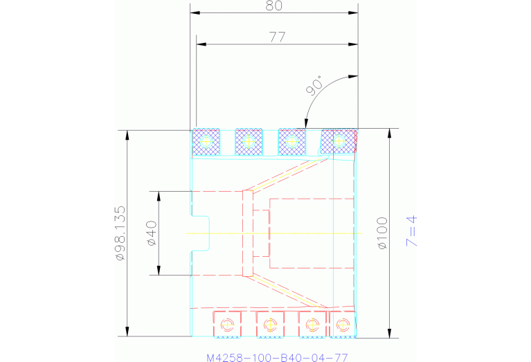 M4258-100-B40-04-77