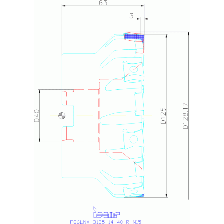 F86LNX D125-14-40-R-N15