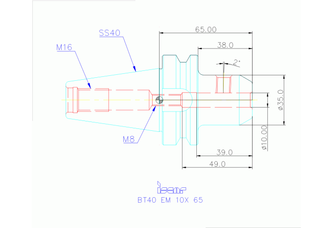 BT40 EM 10X 65 E