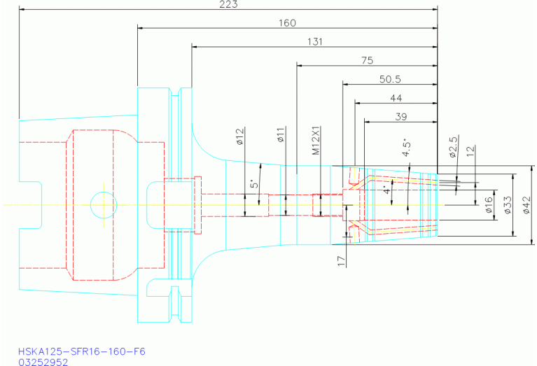 HSKA125-SFR16-160-F6