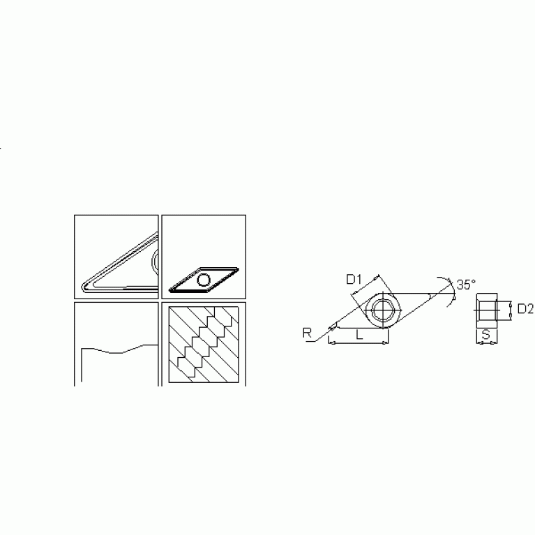 VNMG16040804 13E