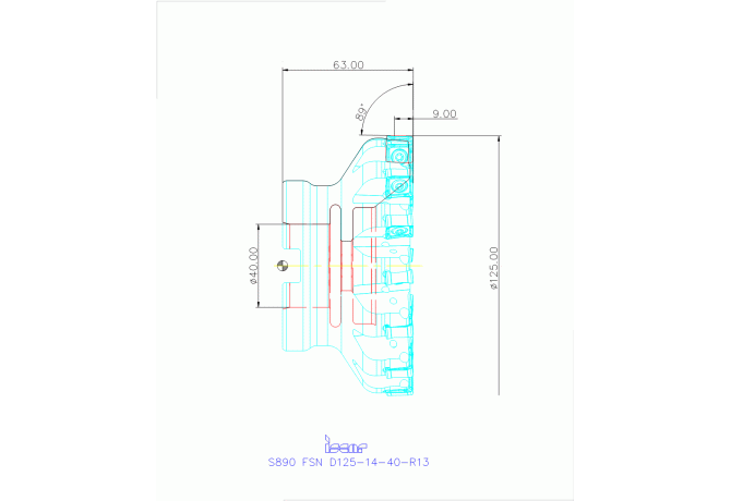 S890 FSN D125-14-40-R13