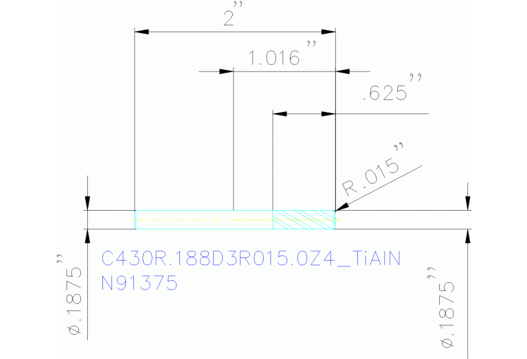 C430R.188D3R015.0Z4 TIALN