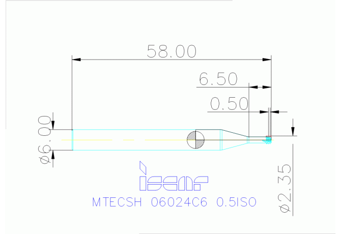MTECSH 06024C6 0.5ISO IC903