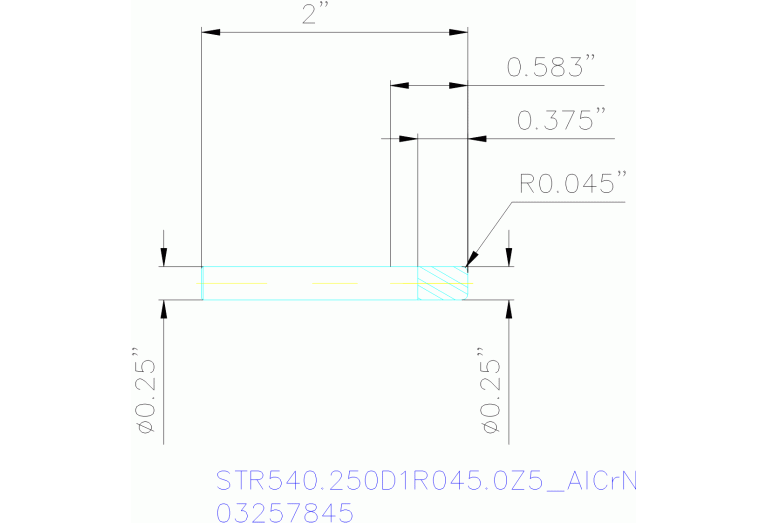 STR540.250D1R045.0Z5 ALCRN