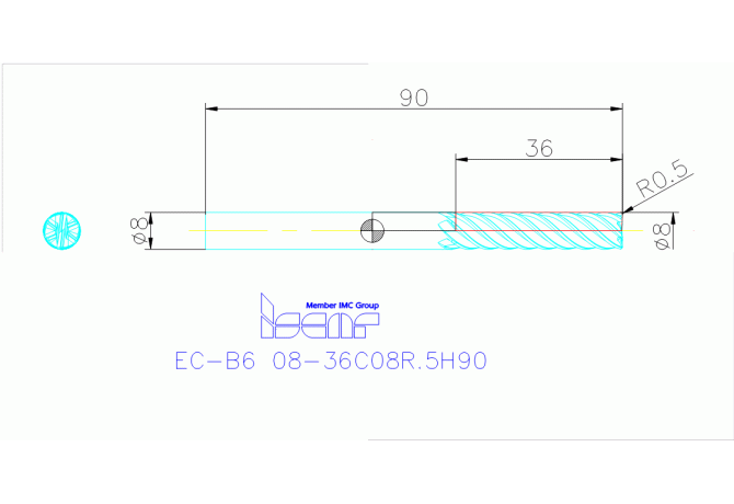 EC-B6 08-36C08R.5H90 IC702