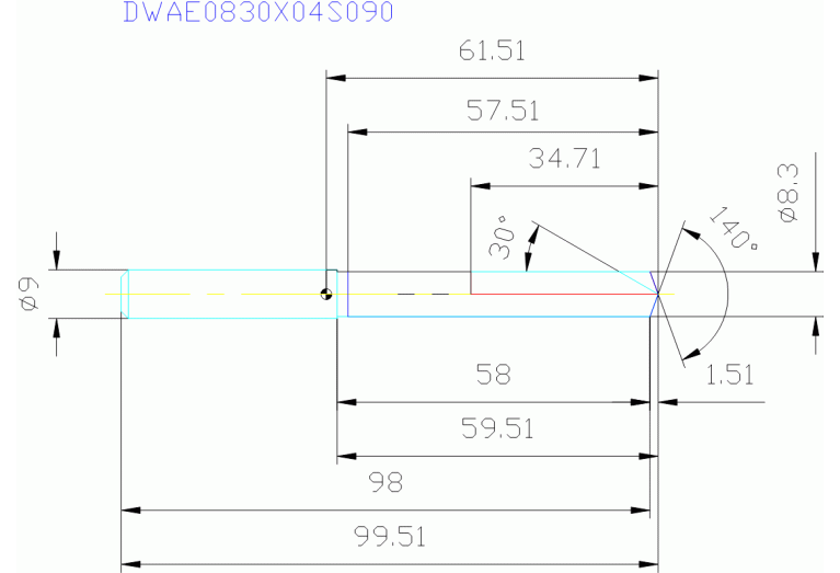 DWAE0830X04S090 DP102A