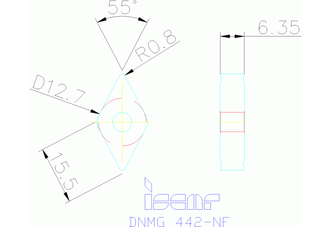 DNMG 150608-NF IC9250