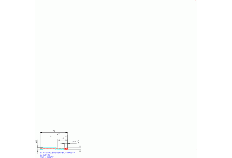 MTH-M5X0.80ISO6H-BC-M003-A