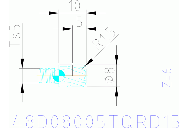 48D08005TQRD15 IN2005