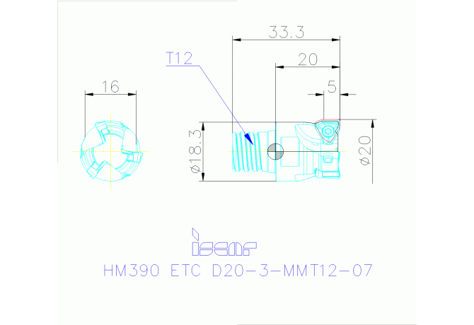 HM390 ETC D20-3-MMT12-07