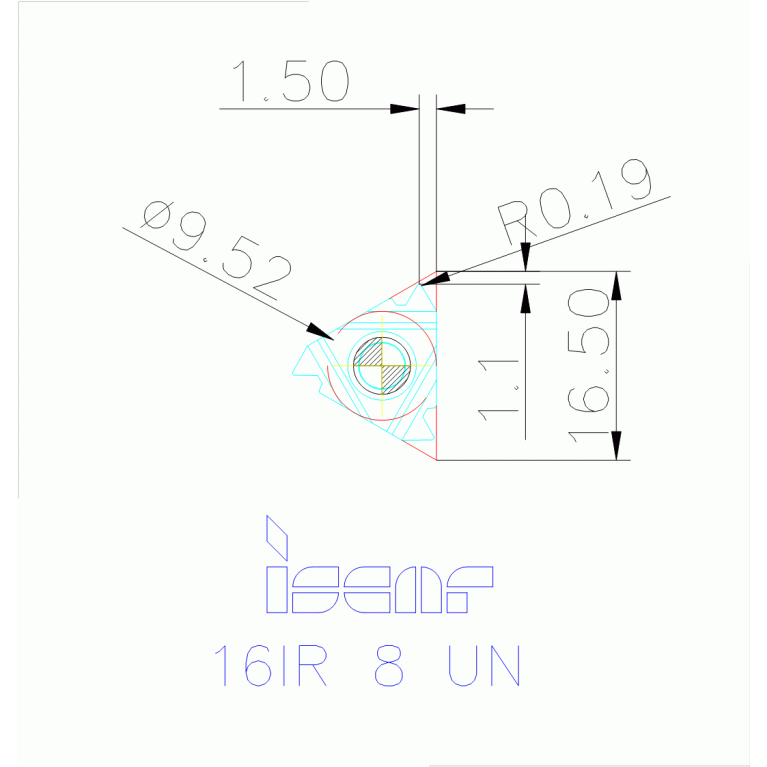 16IR 8 UN IC50M