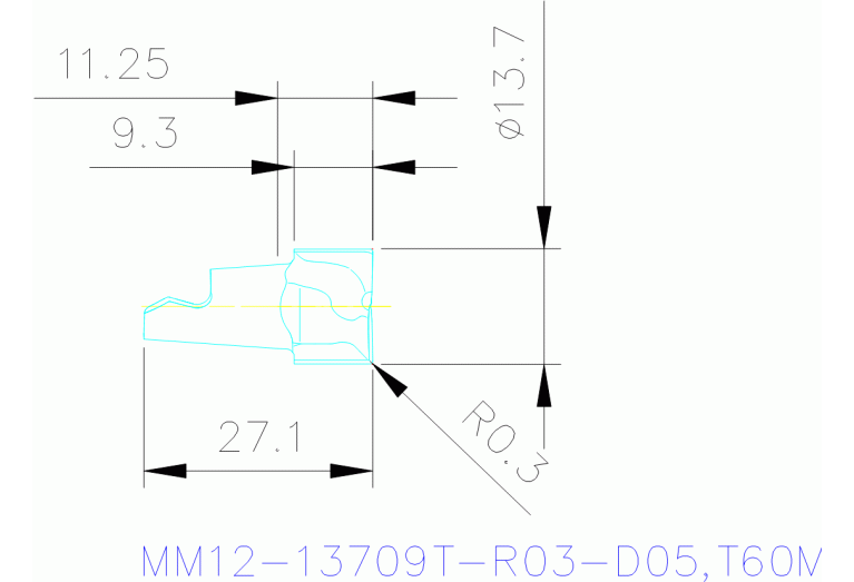 MM12-13709T-R03-D05 T60M