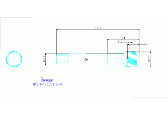 TPS MF-27X1.5-M HE