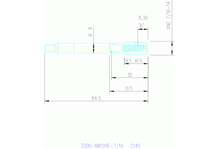 T200-XM101IE-7/16 C145