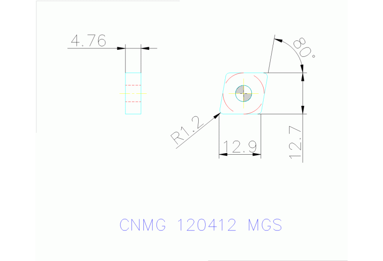CNMG 120412 MGS TT3005