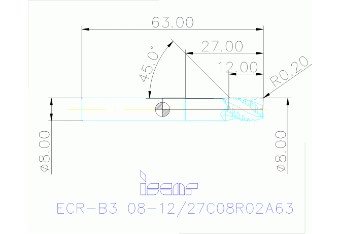 ECR-B3 08-12/27C08R02A63 IC08