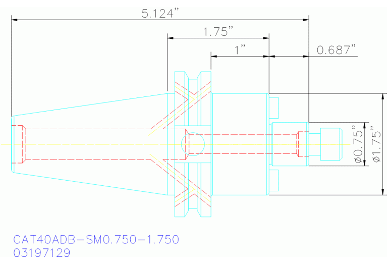 CAT40ADB-SM0.750-1.750-L1