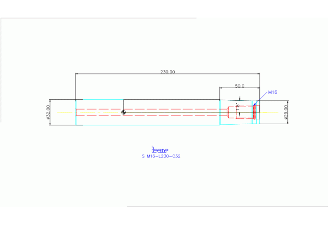 S M16-L230-C32