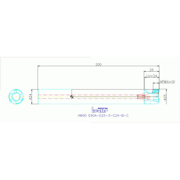 HM90 E90A-D25-3-C24-B-C