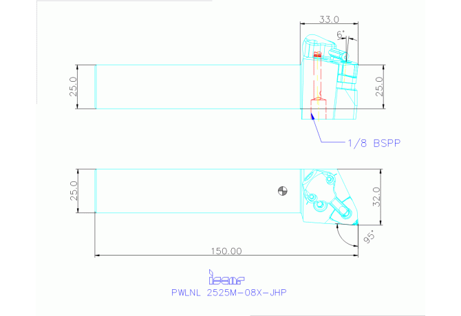PWLNL 2525M-08X-JHP