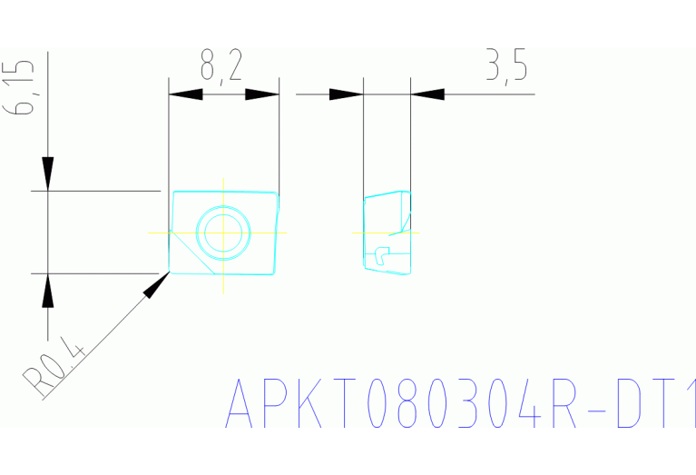 APKT080304R-DT1 IN90D