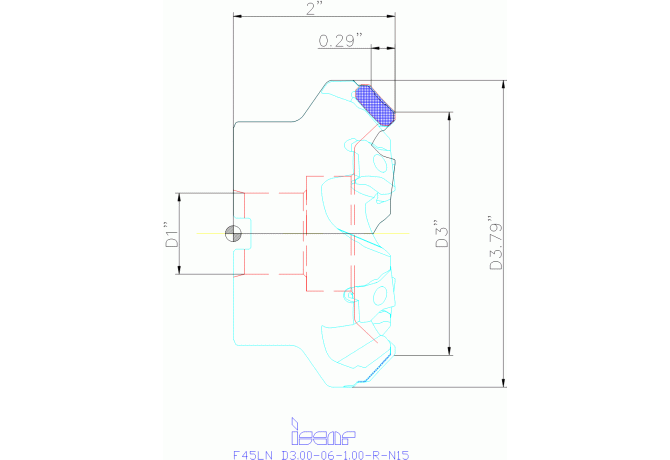 F45LN D3.00-06-1.00-R-N15