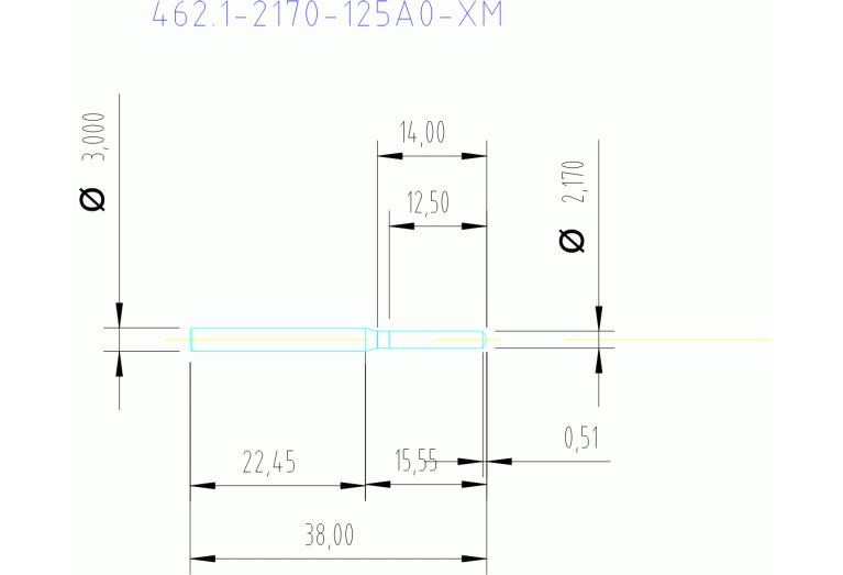 462.1-2170-125A0-XM X2BM