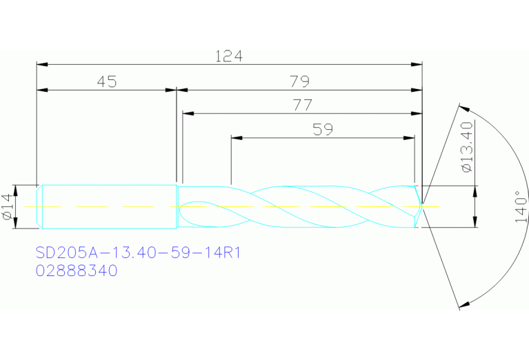 SD205A-13.40-59-14R1