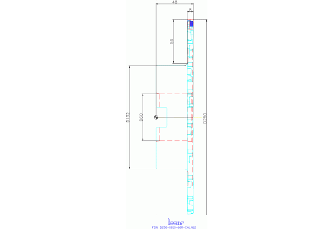 FDN D250-0810-60R-CALN12