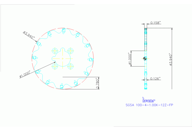 SGSA 100-4-1.00K-12Z-FP