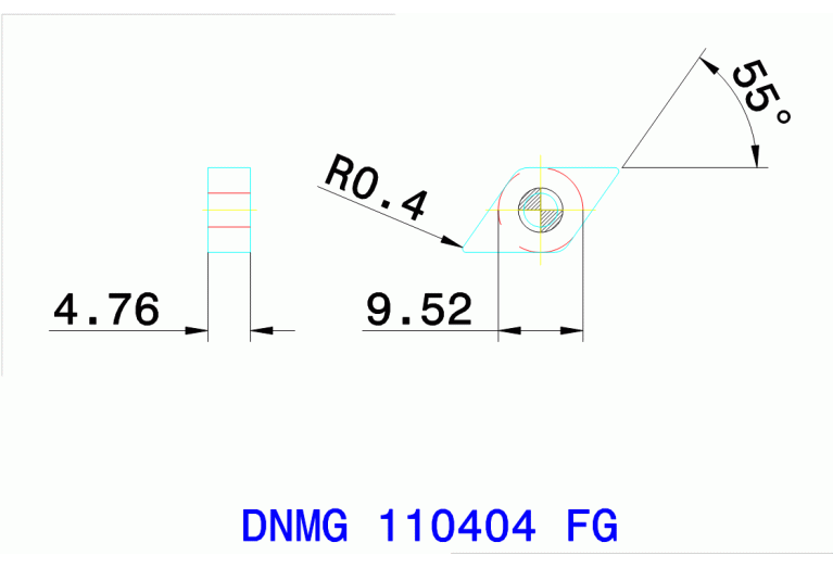 DNMG 110404 FG TT8125