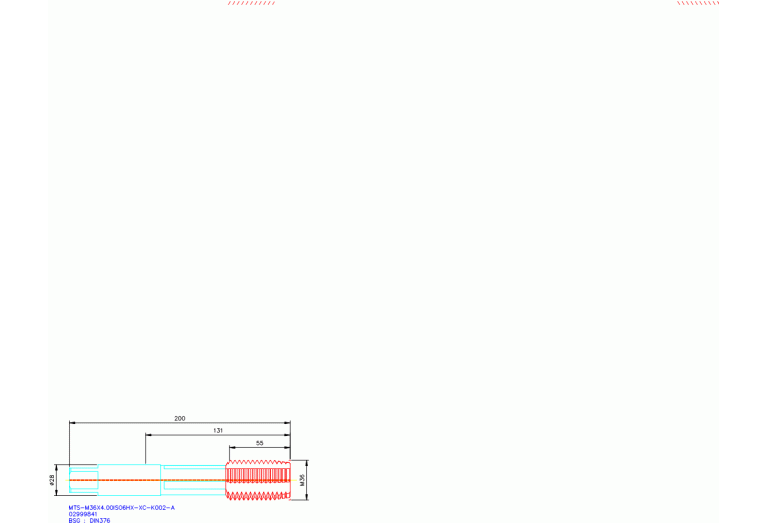 MTS-M36X4.00ISO6HX-XC-K002-A