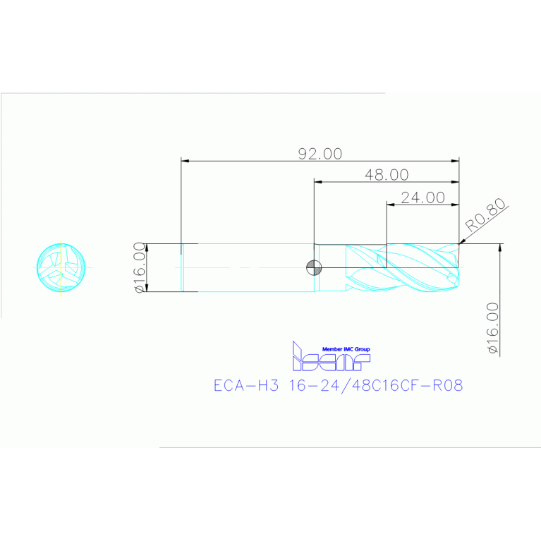 ECA-H3 16-24/48C16CF-R08 IC08