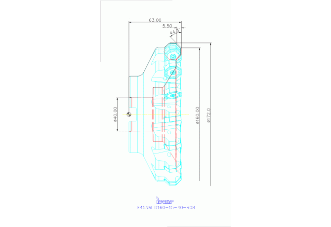 F45NM D160-15-40-R08