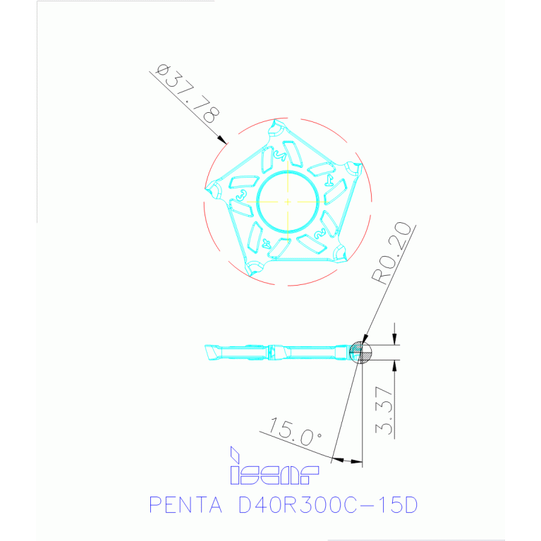 PENTA D40R300C-15D IC808G