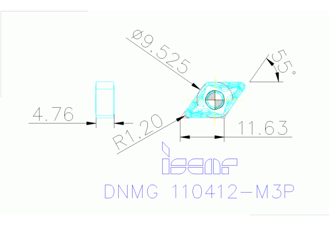 DNMG 110412-M3P IC8150