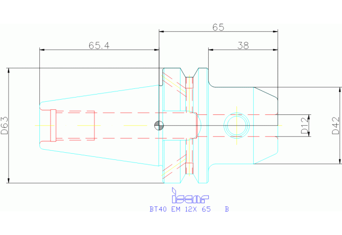 BT40 EM 12X 65 B