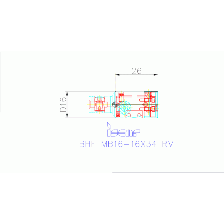 BHF MB16-16X34 RV