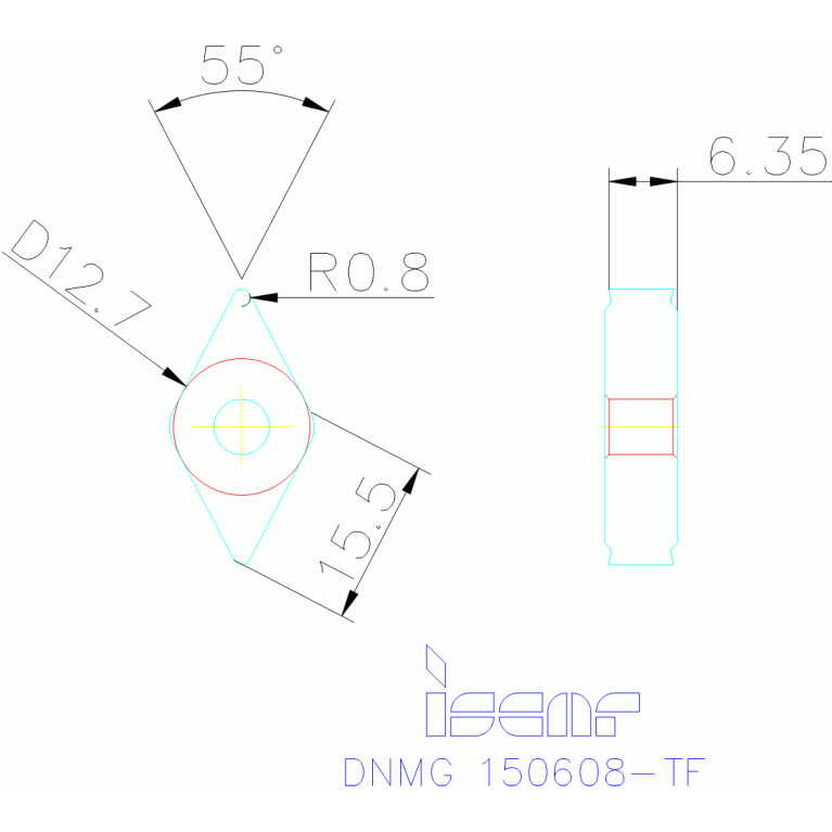 DNMG 150608-TF IC9007