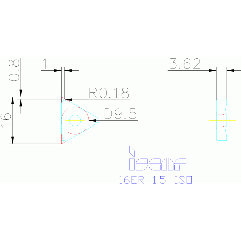 16ER 1.50 ISO IC508