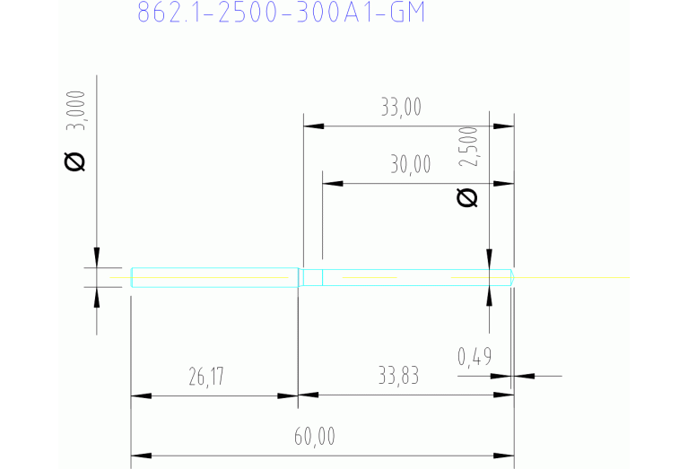 862.1-2500-300A1-GM X2BL