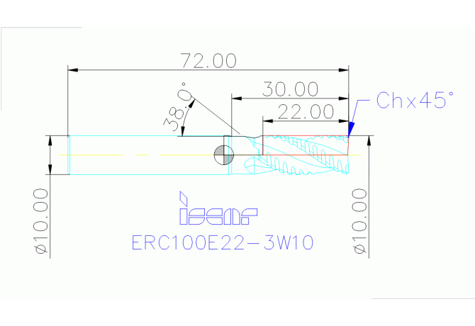 ERC100E22-3W10 IC300