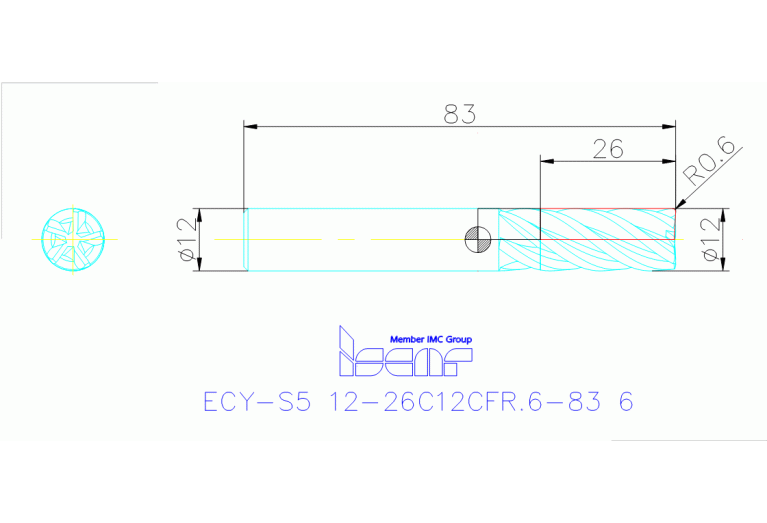 ECY-S5 12-26C12CFR.6-83 6 IC608