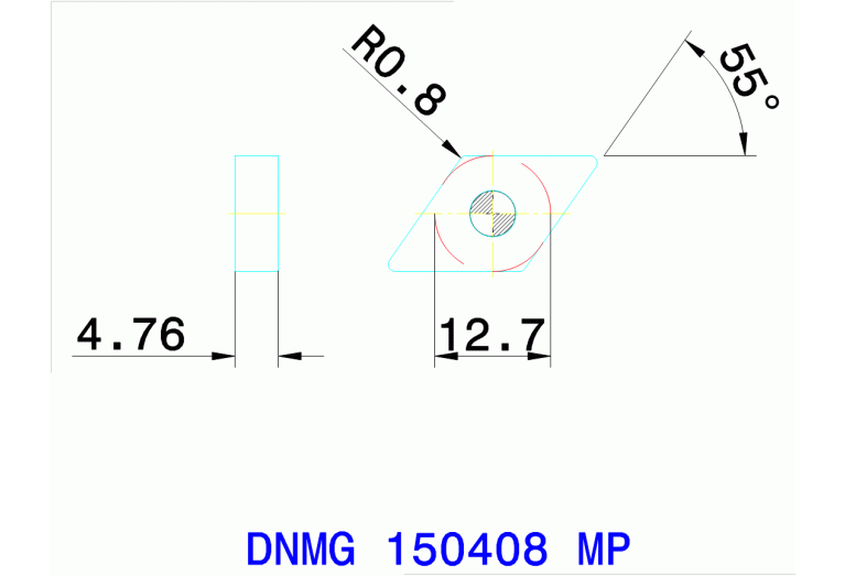 DNMG 150408 MP TT8020