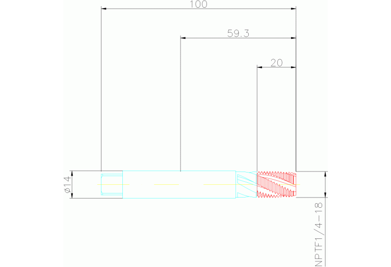 T300-MM100AM-1/4 B145
